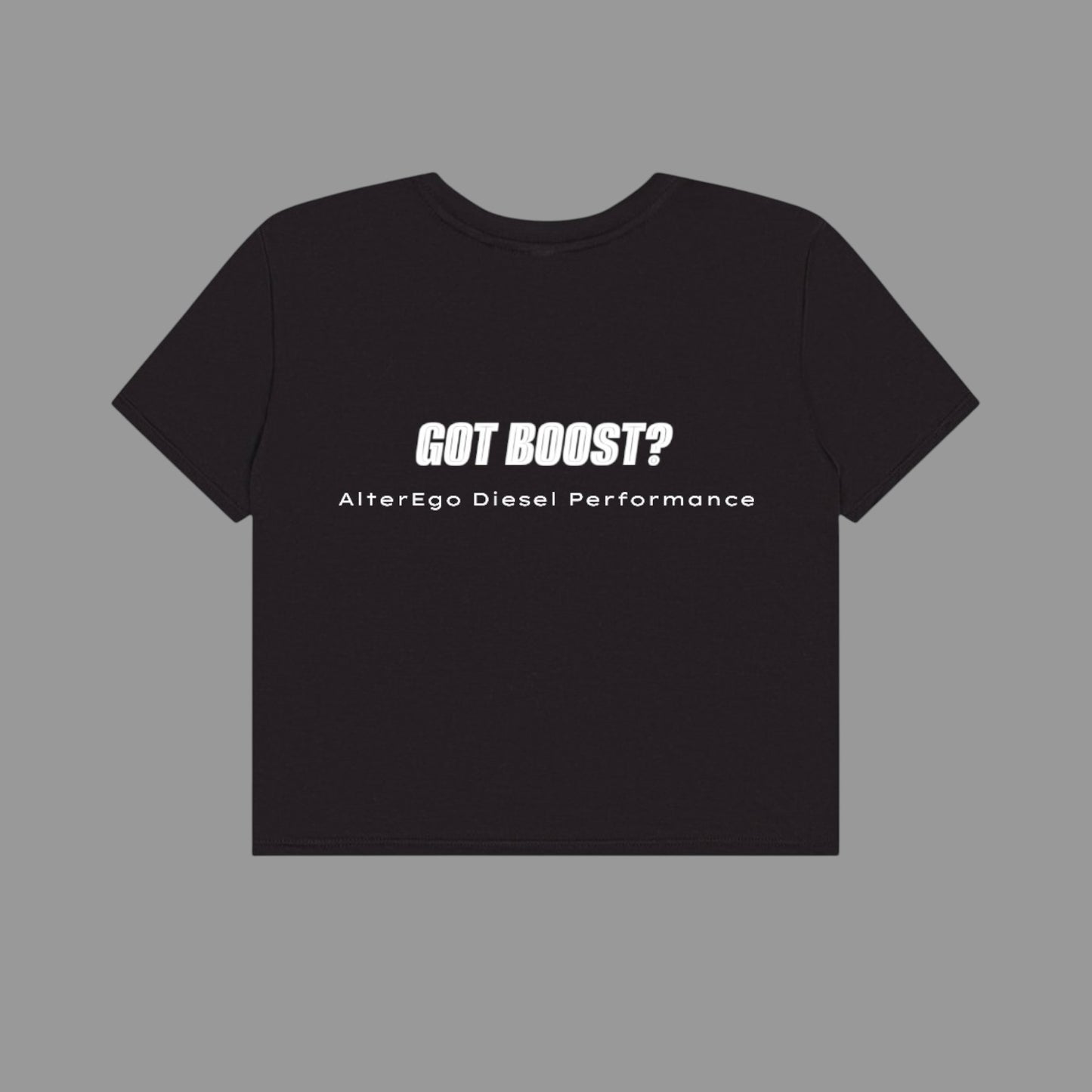 Women's "Got Boost?" Cropped T-Shirt